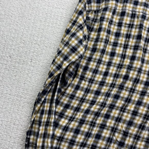 Only & Sons Slim-Fit Men's Plaid Shirt Yellow / Black Sz L Lumberjack Outdoor - Picture 13 of 16